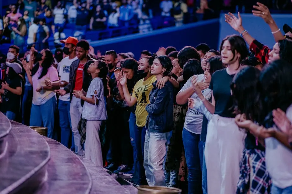 Community gathering at Grace Community Church